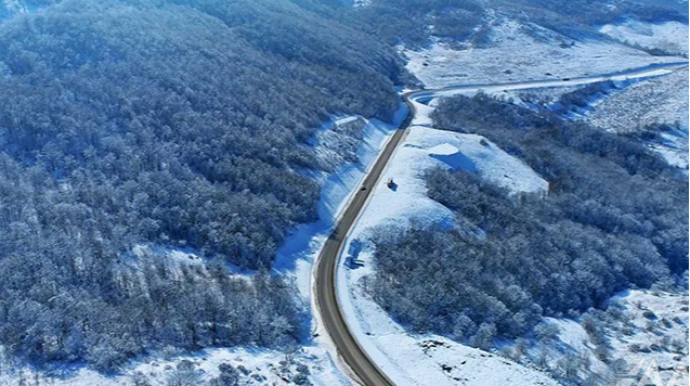 “Zəfər yolu” qara büründü - FOTOLAR   - VİDEO