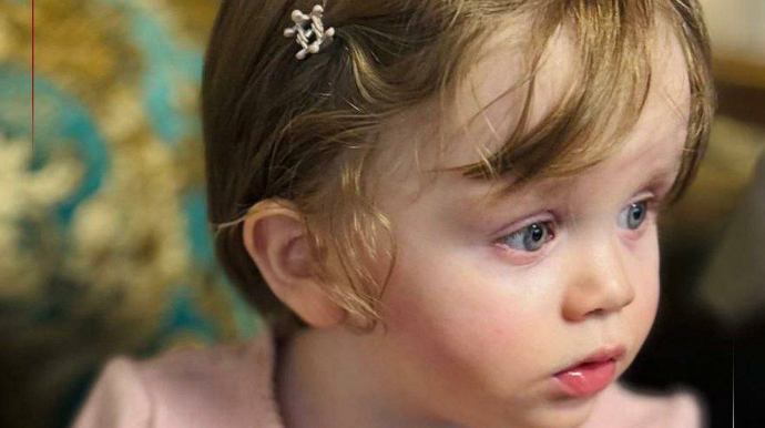 Xameneinin həlak olmuş 14 aylıq nəvəsinin FOTOsu 