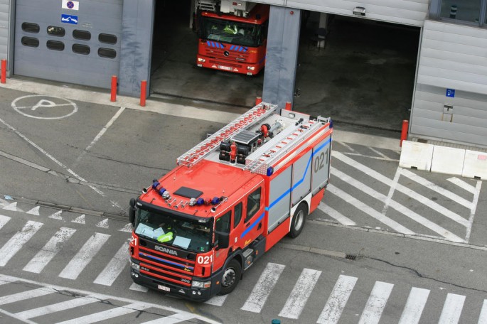 Hava limanı yanğın səbəbindən bağlandı