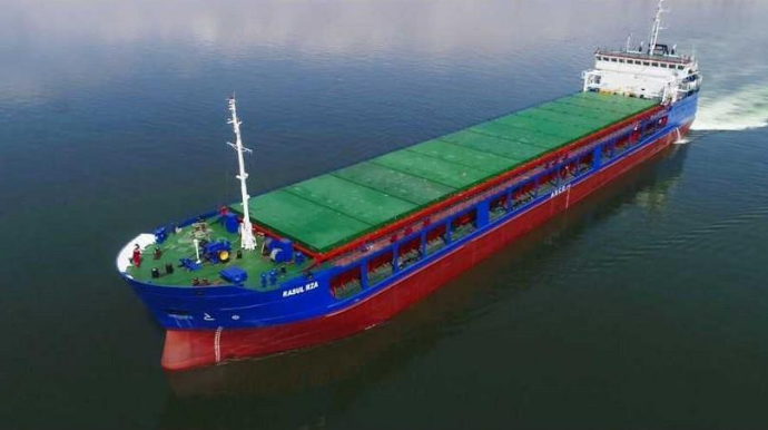 Çindən gələn yük “Rəsul Rza” gəmisi ilə Rumıniyaya çatdırılacaq 