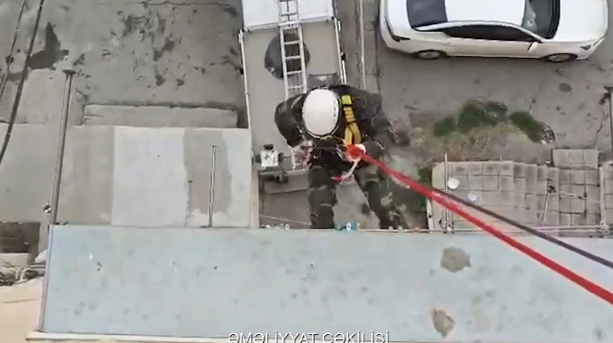 FHN azyaşlını belə xilas etdi - VİDEO 