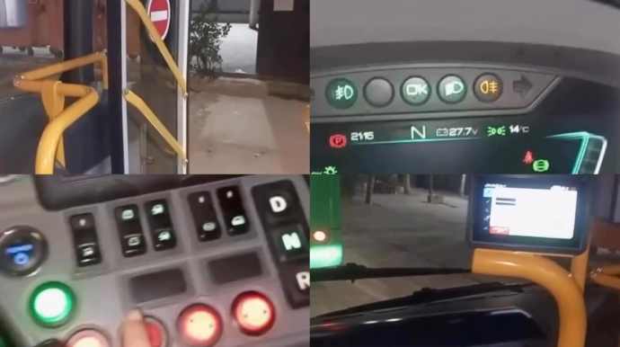 Avtobus sürücüsünün bu görüntülərini bütün sərnişinlər izləməlidir – İbrətamiz VİDEO