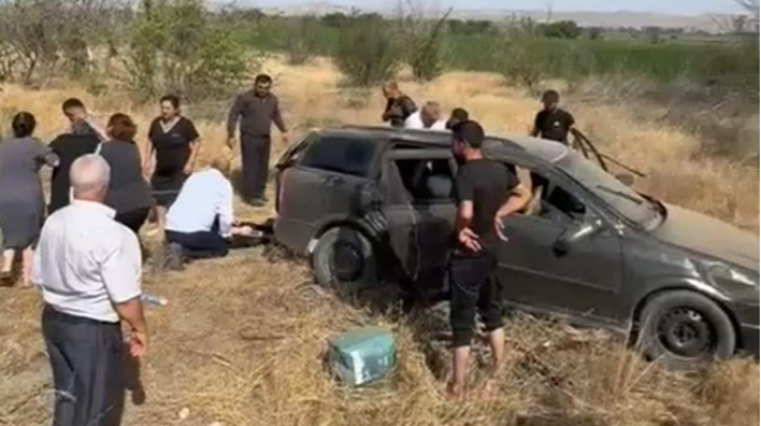 Şəhid ailəsi qəzaya düşdü - 5 nəfər yaralandı - FOTO 