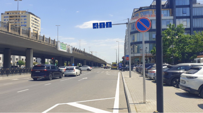 Bakıda yeni minib-düşmə yerləri və taksi duracaqları təşkil olundu - ÜNVANLAR 