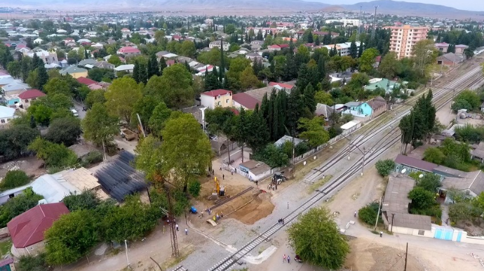 Tovuzda yeni avtomobil tunelinin inşasına başlanılıb  - FOTO