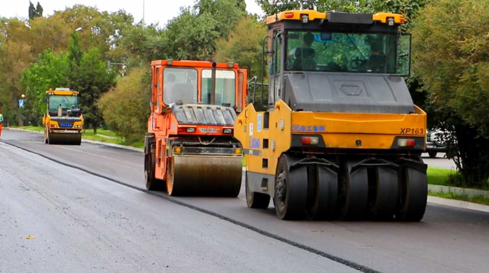 Sürücülərin NƏZƏRİNƏ:  asfaltlanma işləri aparılır - FOTO - VİDEO