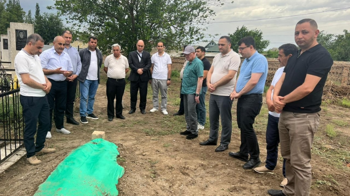 Zülfüqar Hüseynzadə dəfn edildi  - FOTO