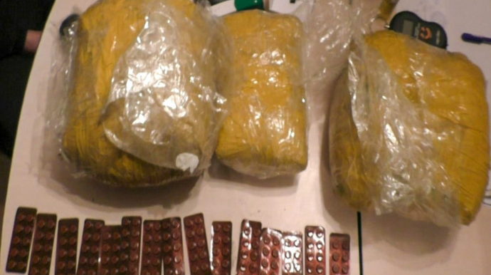 Bakıya narkotik gətirən şəxs Cəlilabadda saxlanıldı   - FOTO