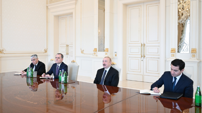 Prezident Moldova XİN rəhbərini qəbul etdi - FOTO