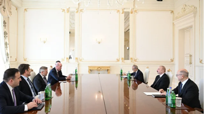 Prezident bp şirkətinin baş icraçı direktorunu qəbul etdi 