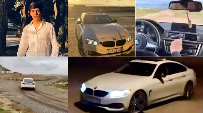 Автохулиган без водительских прав сел за отцовский BMW - 77-LV-106 - ВИДЕО