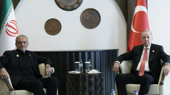 Ərdoğanla Pezeşkian Xankəndidə görüşdü 