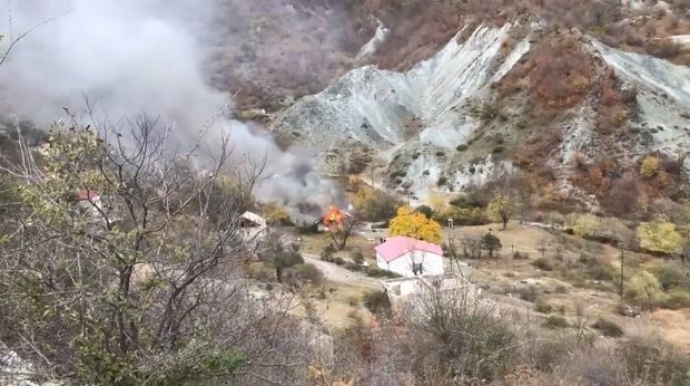 Qarabağı tərk edən ermənilər torpaqlarımıza mina qoyur