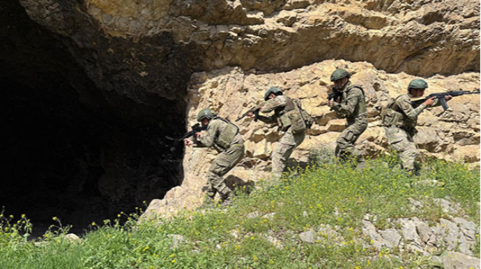 Türkiyə və Azərbaycan hərbçiləri Naxçıvanda təlimdə - FOTO