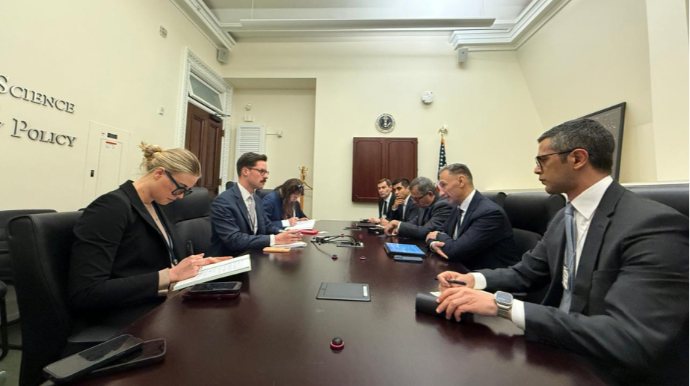 Nazir Rəşad Nəbiyev İtan Klayn ilə görüşüb 