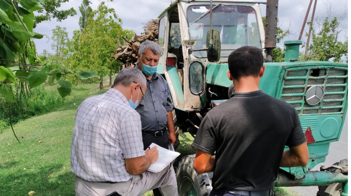 Agentlik texnika sürənlərə qarşı reyd keçirdi, 4 protokol yazıldı  - FOTO