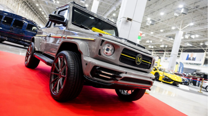 Moskvada uşaqlar üçün yeni "Gelandewagen" sərgiləndi - FOTO