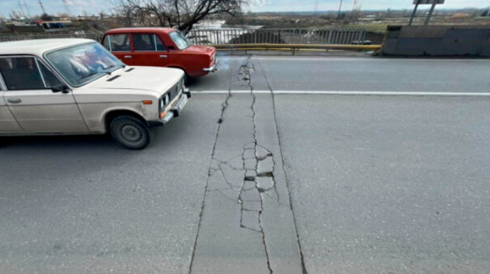 Göyçayda körpü qəzalı vəziyyətdədir – FOTOLAR 