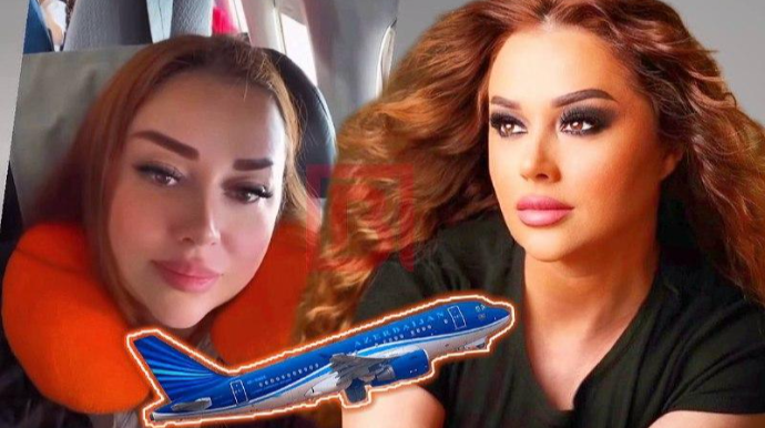 Xatirə təyyarədə əsəbiləşdi:  "Mercedes"in puluna bilet almışam, səs-küyə baxın"  - VİDEO