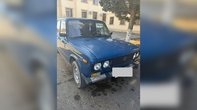 Samuxda narkotik çəkib sükan arxasına keçən sürücü SAXLANILDI   - FOTO