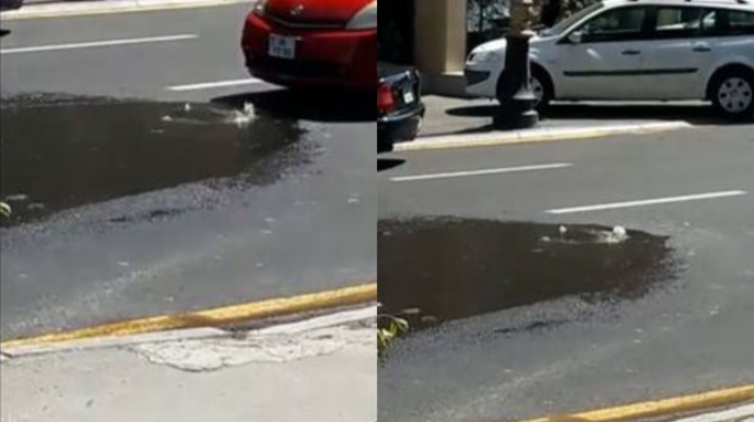 Bakıda kanalizasiya quyusu daşdı – ŞİKAYƏT - VİDEO 