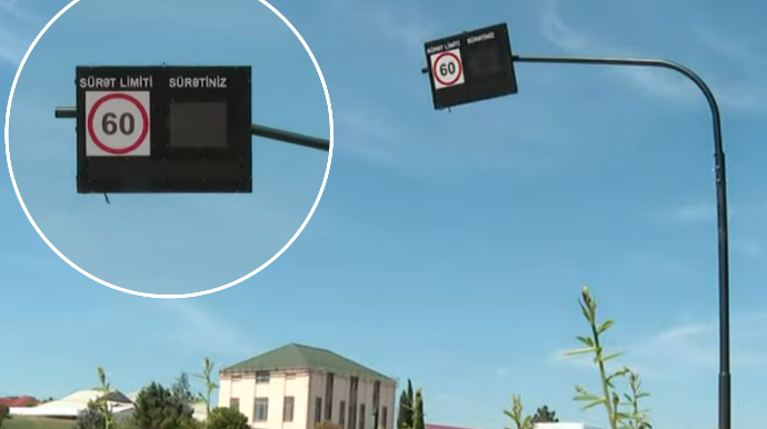 Sürücülərin nəzərinə:  Bu prospektdə yeni radar quraşdırıldı