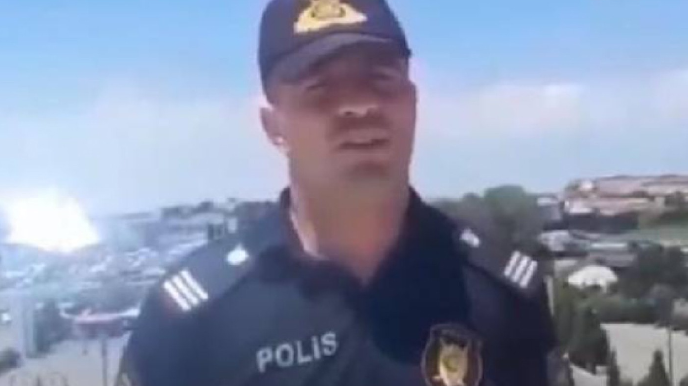 Özünü polis əməkdaşı kimi təqdim etdi, həbs edildi   - VİDEO - YENİLƏNİB