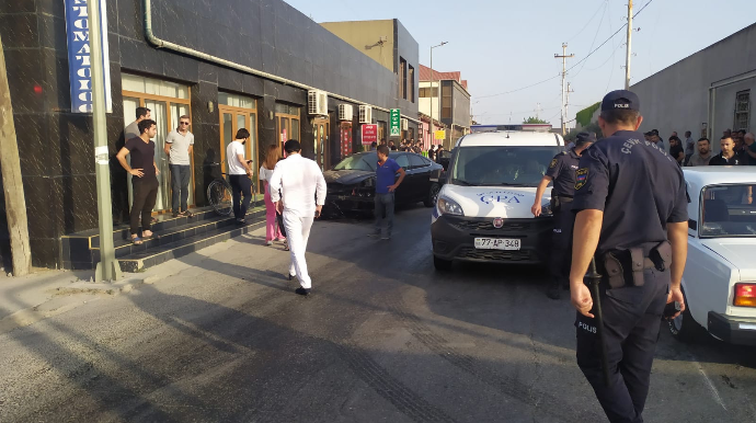 Mərdəkanda ağır qəza: yaralı var   - FOTO