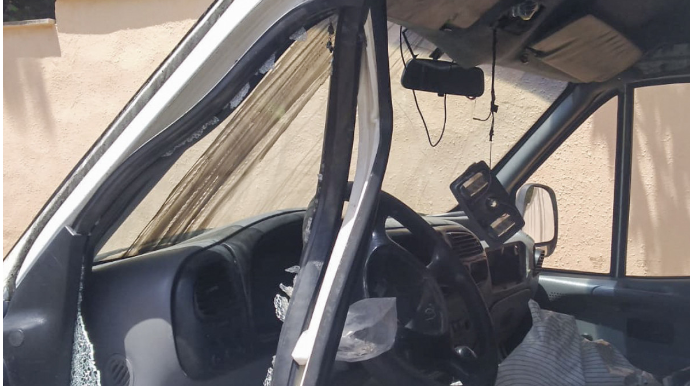 Sabirabadda avtomobil mikroavtobusa çırpılıb, 4 nəfər xəsarət alıb 