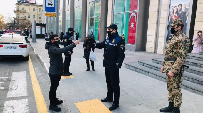 DİN:  3 186 nəfər cərimələnib, 4 nəfər həbs edilib