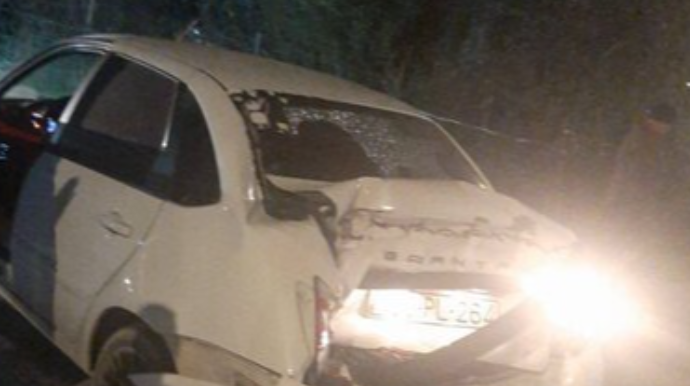 Binəqədi-Xırdalan yolunda zəncirvari QƏZA - FOTOLAR