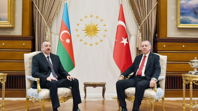 Azərbaycan və Türkiyə prezidentləri Şəhidlər xiyabanını ziyarət edib