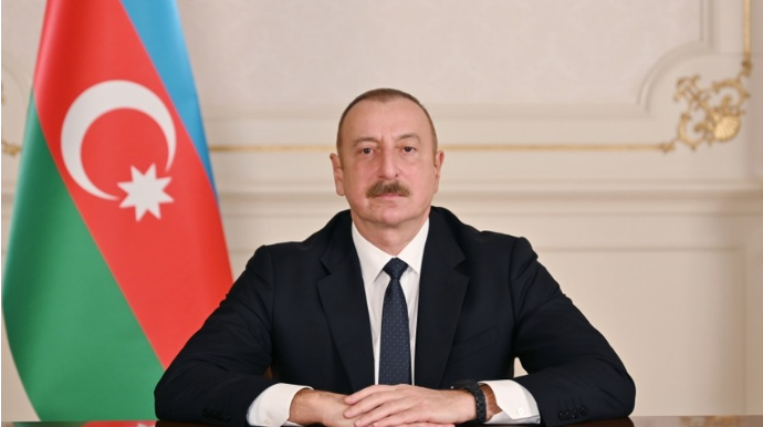 İlham Əliyev Zelenskiyə başsağlığı verdi