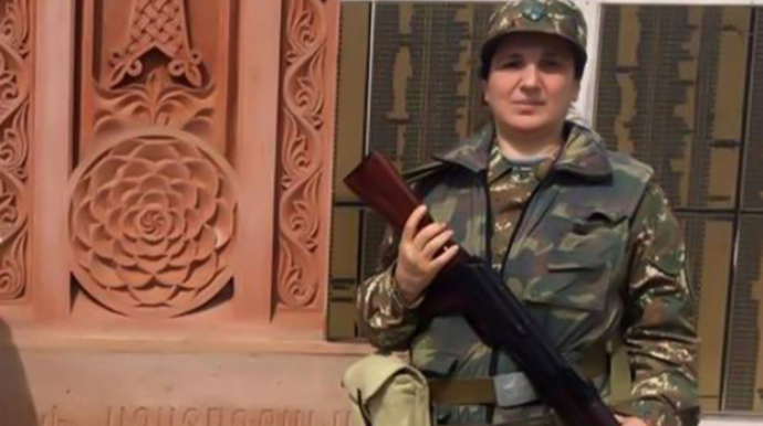 Azərbaycan Ordusu erməni qadın terrorçunu zərərsizləşdirib  - VİDEO