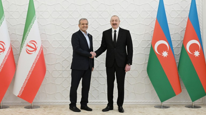 Azərbaycan və İran prezidentləri arasında telefon danışığı olub