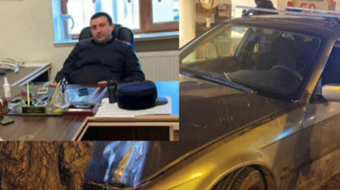 Ağstafada qəzada ölən polisin FOTOSU 