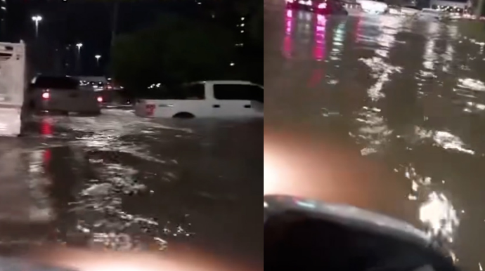 Azərbaycanlı sürücü Dubayda görün nələr yaşadı – ANBAAN VİDEO   