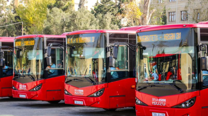 Ölkə ərazisində ictimai nəqliyyatın fəaliyyəti dayandırıldı 