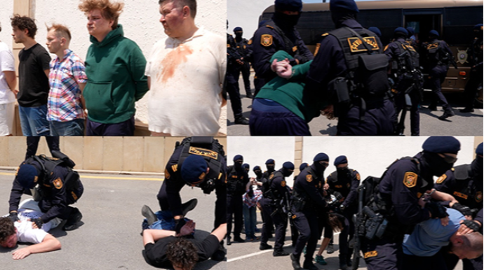 DİN Bakıda Rusiya vətəndaşlarından ibarət dəstələri saxladı - FOTO - VİDEO