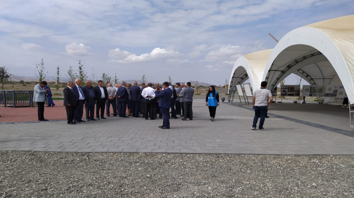 Ağdamlılar ilk dəfə Ağdam şəhərinə getdilər  - FOTO 