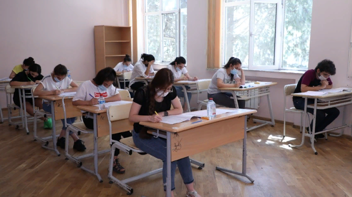 II və III ixtisas qrupları üzrə qəbul imtahanları keçirilib - VİDEO