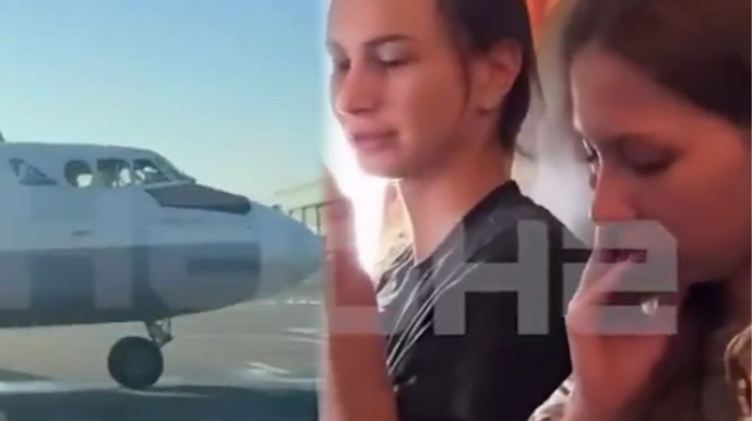 Bir neçə saat əvvəl həmin təyyarədən video paylaşmışdı... - VİDEO