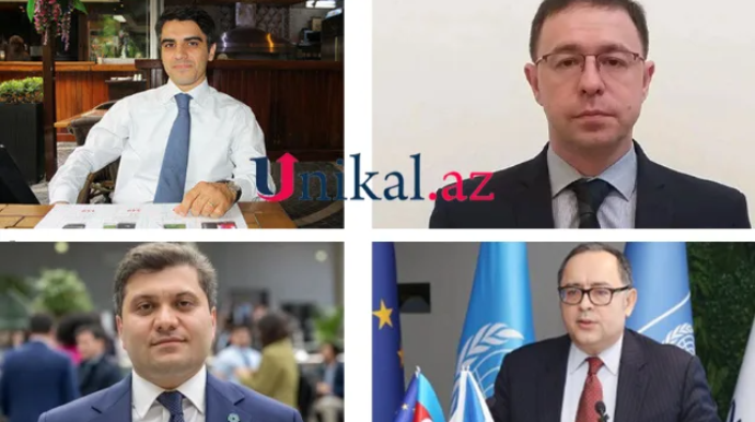 Onlara diplomatik rütbələr verildi - İkisi səfir, ikisi isə idarə rəisidir 