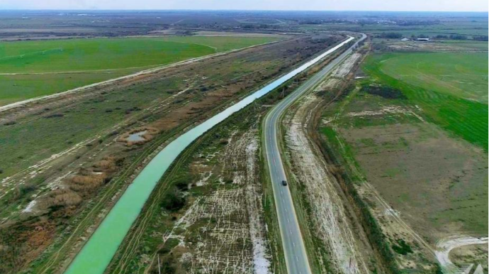 Ağsuda 12 yaşayış məntəqəsini birləşdirən yol yenidən qurulur   - FOTO