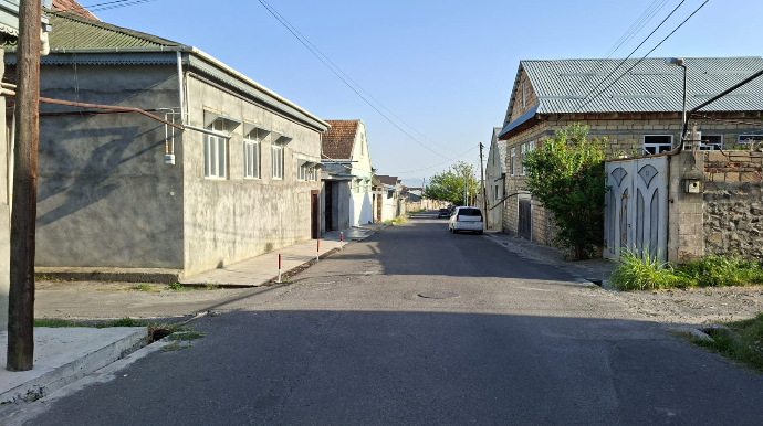 Şəkinin üçadlı küçəsi - FOTO
