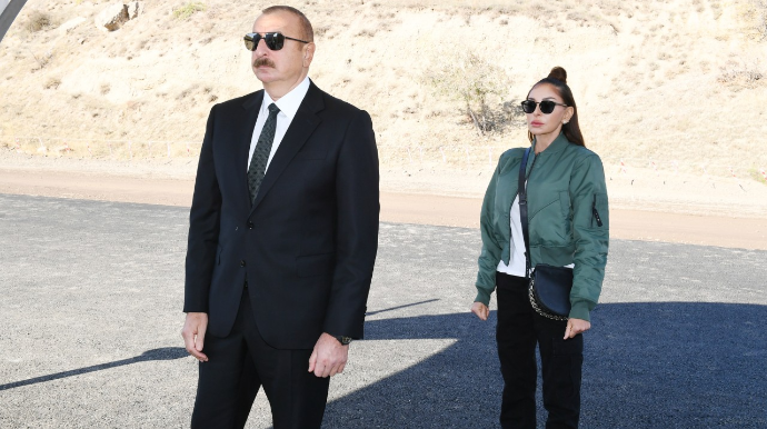 Prezident və xanımı Ağdamda açılışda iştirak etdi   - YENİLƏNİB