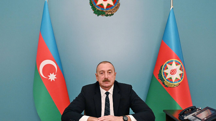 "Azərbaycan beynəlxalq nəqliyyat dəhlizlərini fəal inkişaf etdirir" - Prezident