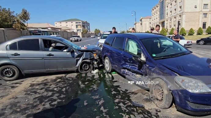 Naxçıvanda yol qəzasında 2 nəfər xəsarət alıb   - FOTO