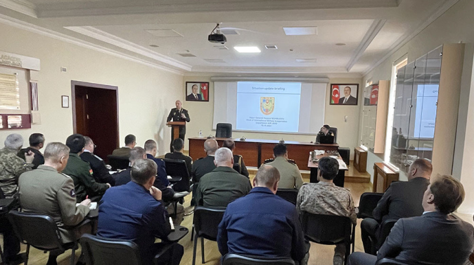 Hərbi attaşelər Ermənistan silahlı qüvvələrinin təxribatı barədə məlumatlandırılıb  - VİDEO