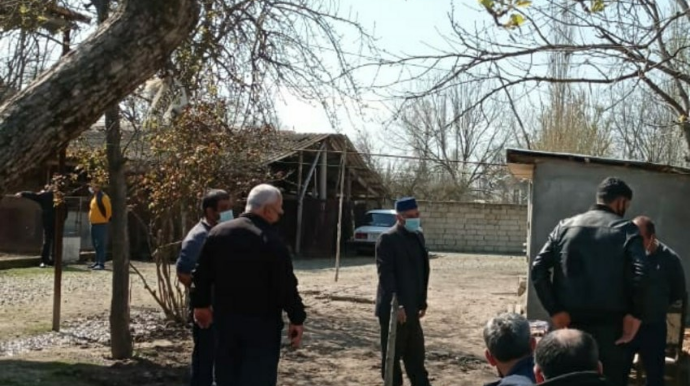 В Агсу оштрафованы участники траурной церемонии  - ФОТО